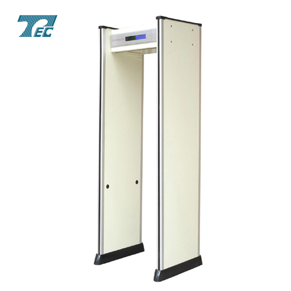 Security door frame metal detector with 6 detect zones TEC-600A