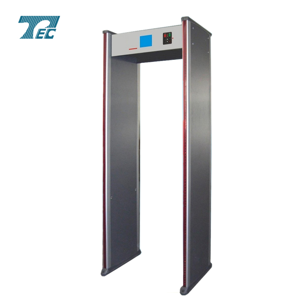 18zone&big TFT display walk through metal detector TEC-600C
